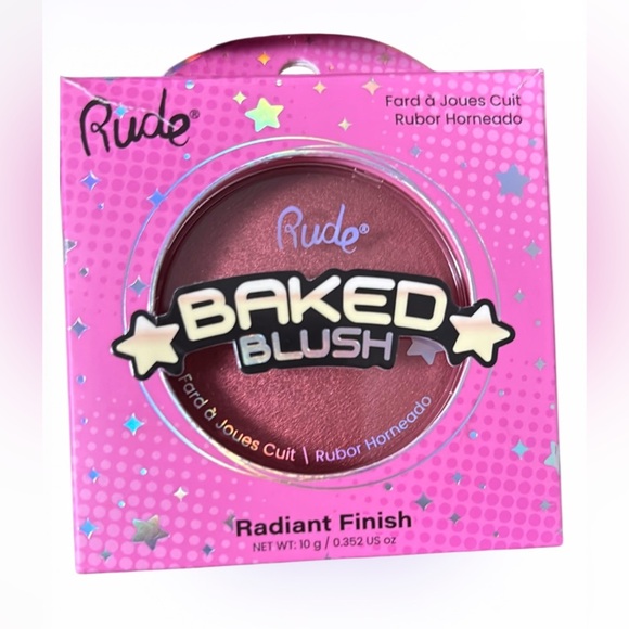 RUDE Pink Radiant Baked Blush Bath & Body - Picture 7 of 7